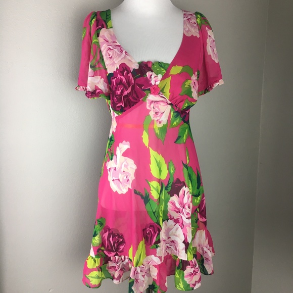 Betsey Johnson Other - Betsey Johnson Floral Nightie Intimates